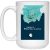 Howl’s Moving Castle Blue Tone Art Mug 15Oz