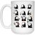 Cute No Face Kaonashi Collection Mug 15Oz