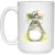 Totoro with Flower Umbrella Mug 15Oz