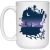 Howl's Moving Castle Midnight Mug 15Oz